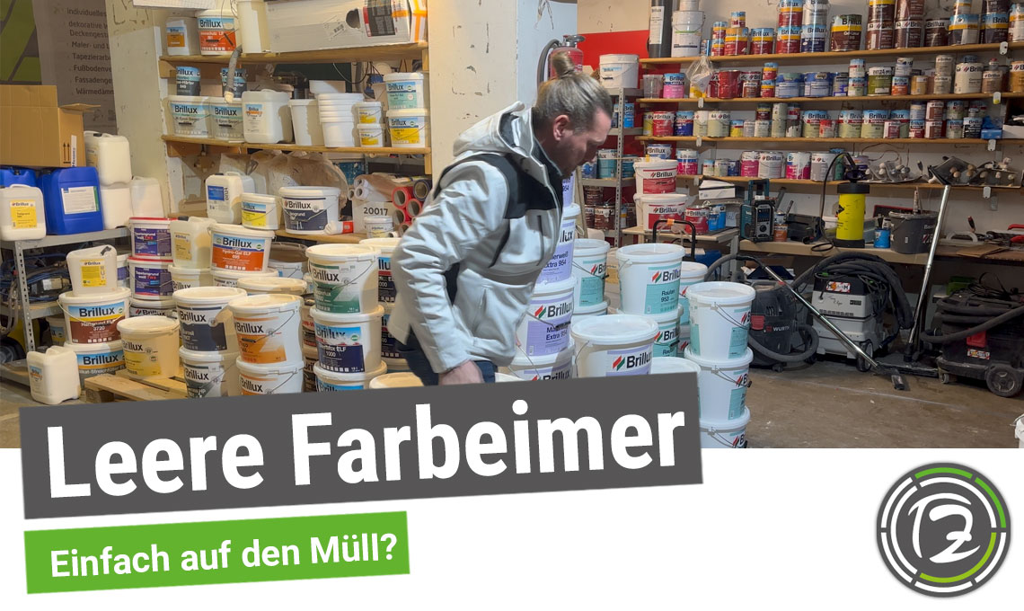 Farbeimer-Recycling